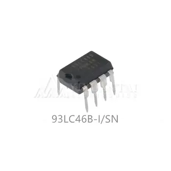 10 шт./лот 93LC46B-I/SN EEPROM Serial-микропровод 1K-бит 64x16 3,3 В/5 В 8-контактный SOIC N-трубка Новая