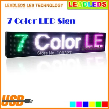 2 м Одобренный CE полноцветный светодиодный вывеска с программируемой прокруткой