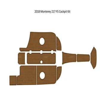 2018 Monterey 217 FS Коврик для кокпита Лодка EVA Пена из искусственного Тика Палубный Коврик Для Пола
