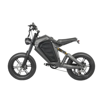 48 В 1000 Вт 750 Вт Электрический горный велосипед ExtremeCross, Электрический мотоцикл для взрослых, 20-дюймовый Электрический скутер Fat Tire E Bike