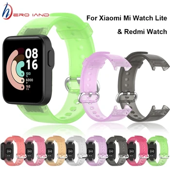 Mi Watch Lite Band Замена силиконового ремешка для Xiaomi Redmi Watch Аксессуары для браслета для часов Силиконовый спортивный фиолетовый женский