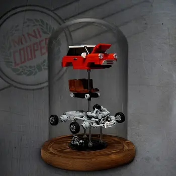 MOC-101416 Взорванный Строительный Блок Mini Cooper Модель Сращенная Игрушка-Головоломка Детский Подарок