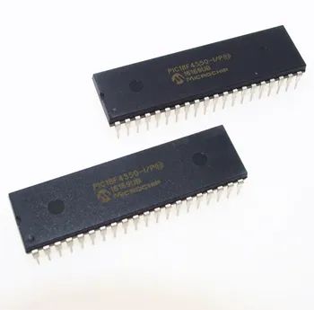 PIC18F4550-I/P PIC18F4550 18F4550 USB Микроконтроллеры DIP40 IC PIC MCU FLASH 16KX16 НОВЫЙ 1 шт.