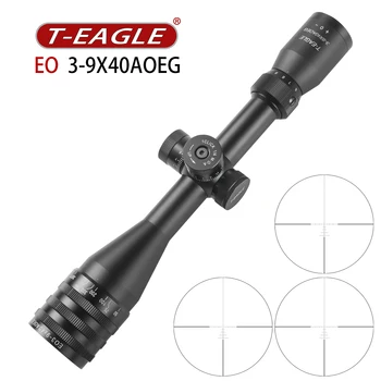 T-EAGLE Optics EO3-9X40AOEG Оптический Прицел Тактический Оптический Прицел для Охоты с Коллиматорным Пневматическим Прицелом PCP