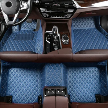 YOTONWAN Изготовленный на заказ автомобильный коврик для Jaguar F-Pace 2015-2020 года Детали интерьера Автомобильные Аксессуары Ковер Коврики для багажника