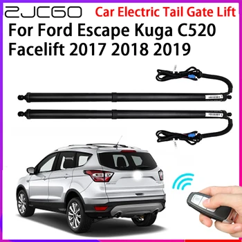 ZJCGO Автомобильные Автоматические Подъемники Задней Двери Электрическая Система Помощи При Подъеме Задних Ворот для Ford Escape Kuga C520 Facelift 2017 2018 2019