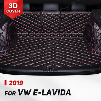 Автоматический коврик для багажника с полным покрытием для VOLKSWAGEN VW E-Lavida 2019, автомобильный коврик для багажника, аксессуары для защиты интерьера грузового лайнера