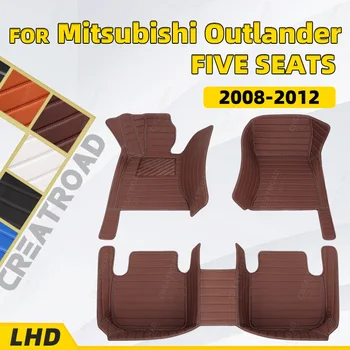 Автомобильные коврики на заказ для Mitsubishi Outlander (пятиместные) 2008 2009 2010 2011 2012, автомобильные накладки для ног