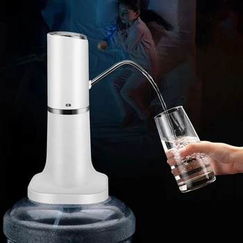 Бутылочный насос USB-Зарядка Автоматический Электрический Насос-дозатор воды Портативный Электрический насос для бочковой воды Переключатель Бутылки Водяного насоса
