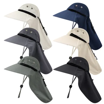 Быстросохнущая шляпа для рыбалки, Летняя солнцезащитная шляпа Для женщин, Мужская Дышащая сетка Для Кемпинга, Походные кепки, Солнцезащитная шляпа от Ультрафиолета, Панама