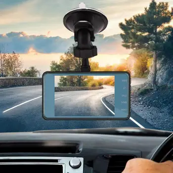Видеорегистраторы для автомобилей Интеллектуальный Автоматический регистратор движения спереди и сзади с поддержкой HDR WDR и ночного видения Автомобильные Аксессуары