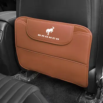 Для Ford Bronco 2020 2021 2022, противоударная накладка на спинку автокресла, противоизносная накладка на заднее детское сиденье, сумки для хранения автомобиля