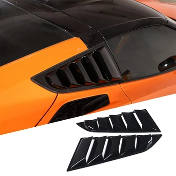 Жалюзи заднего бокового окна Автомобиля для Chevrolet Corvette C7 2014-2019 Треугольные Оконные стеклянные Жалюзи