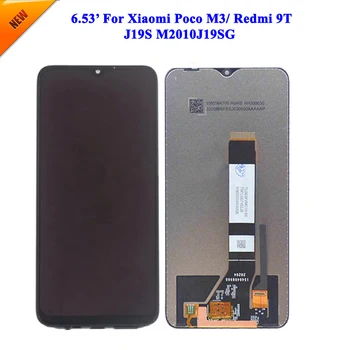 ЖК-дисплей Оригинальный Для Xiaomi Redmi 9T ЖК-дисплей Для Xiaomi Poco M3 ЖК-дисплей Сенсорный Дигитайзер В Сборе Hongmi Замена
