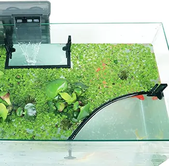 Загон для плавающих растений в аквариуме, удерживающий плавающие растения от фильтров и нагревателей, регулируемая высота с уровнем воды