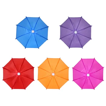 Игрушечный потолочный декор: 5 шт. детские зонтики от дождя реквизит для фотосъемки Красочный подвесной декор для украшения