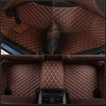 Изготовленный на заказ автомобильный коврик для Honda Jazz Fit 2014 2015 2016 2017 2018 2019 2020 Аксессуары Детали интерьера 100% подходят для вашего автомобиля