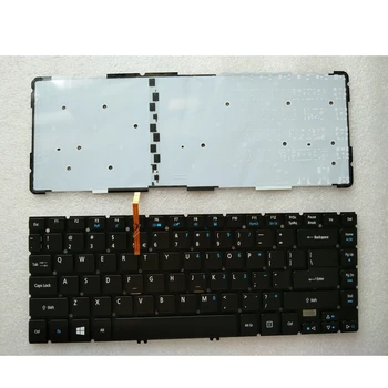 Используется уже АМЕРИКАНСКАЯ черная английская клавиатура для замены ноутбука Acer Для Aspire V5-473 V5-473G 473P V5-473PG 472PG 432 С подсветкой