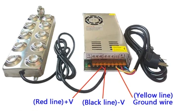 Коммерческий ультразвуковой туманообразователь, Бытовой Электрический Увлажнитель на 10 головок, Ультразвуковой распылитель CL-10D48-2 4,5 кг / ч