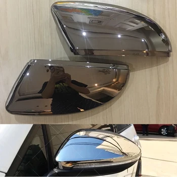 Крышка зеркала для Volkswagen Golf MK7 MK7.5 GTI 7 Golf 7 R Touran L Golf7 G Матово-серебристый 2012-2019