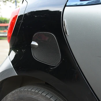 Крышка топливного бака автомобиля, защитная крышка, карбоновое украшение, изменение внешнего вида, аксессуары Для Mercedes Smart 453 Forfour Fortwo