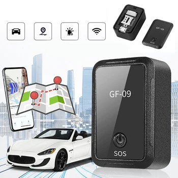 Магнитный GPS-трекер GF09, устройство слежения в реальном времени, защита автомобиля, мини-GPS-локатор автомобиля, SIM-позиционер, Автоаксессуары
