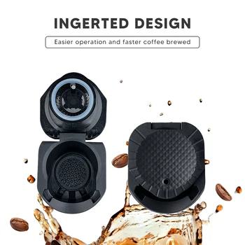 Многоразовый Адаптер для Кофейных Капсул для кофемашины Dolce Gusto PICCOLO XS, Многоразовый Адаптер для Эспрессо-капсул Для Nescafe Genio S Cafetera