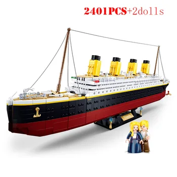 Модель Титаника большого Размера, 3D пазлы, Круизный лайнер, коллекционное здание, набор конструкторов для сборки своими руками, коллекция подарков для подростков и взрослых