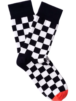 Модные однотонные носки белого, черного, белого Цвета, Мужские Спортивные футбольные уличные носки, Удобные Носки