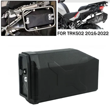 Мотоцикл Пластиковый Набор Инструментов Tool Box Case 5L Левая Сторона Для Benelli TRK502 TRK 502X 2016-2019 2020 2021 2022 Водонепроницаемый Декоративный