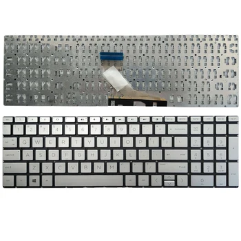 Новая американская клавиатура для HP 15-DA 15-DB 15-DX 15-DR 15-CR 15-CS Английская Серебристая