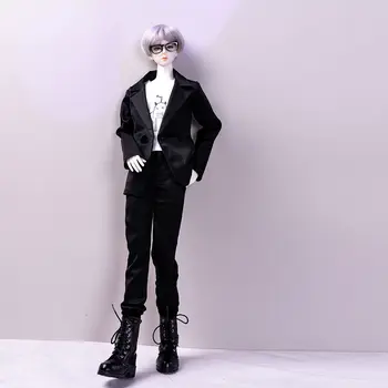 Одежда для куклы BJD подходит для 1/3 1/4 SD13 SD17 дядя модный новый деловой повседневный тонкий костюм куртка + брюки костюм из 2 предметов