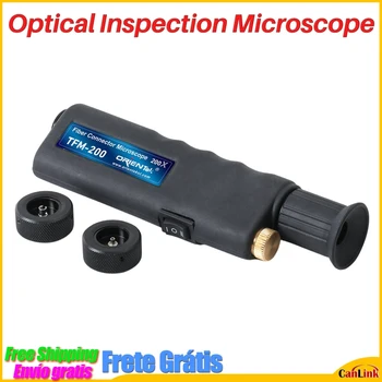 Оптический инспекционный микроскоп, волоконно-оптический прицел TFM-200 с адаптером 2,5 мм и 1,25 мм 200x