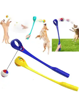 Палка для метания собак, интерактивная игрушка для выгула собак на открытом воздухе, экологически чистая и полезная, материал PP прочный и долговечный