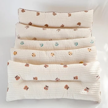 Подушка для малышей 65x30 см / 26x12 дюймов, мягкие детские подушки для сна, Моющаяся детская подушка - идеально подходит для домашних путешествий