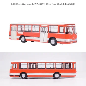 Редкая модель восточногерманского городского автобуса LIAZ-677E 1:43 JAVN036 Коллекционная модель готовой продукции