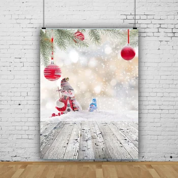 Рождественская елка, деревянная доска, Цветочный венок, подарок, окно для фотосъемки, Снеговик, фон для кинотеатра, реквизит XBS-01