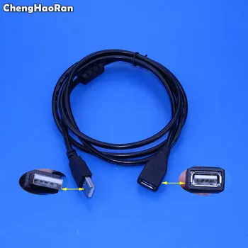 Удлинительный кабель USB ChengHaoRan Сверхскоростной кабель USB 2.0 для мужчин и женщин, синхронизация данных, удлинитель USB 2.0, Удлинительный кабель