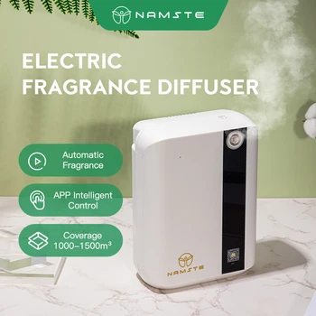 Электрический ароматический диффузор NAMSTE, интеллектуальное управление приложением, диффузор ароматических масел для отелей Емкостью 500 мл, аромат воздуха для дома