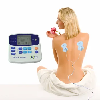 Электростимулятор XFT-320 Tens Massager, Двухканальный Миостимулятор для Расслабления тела, устройство для снятия боли в спине и коленях